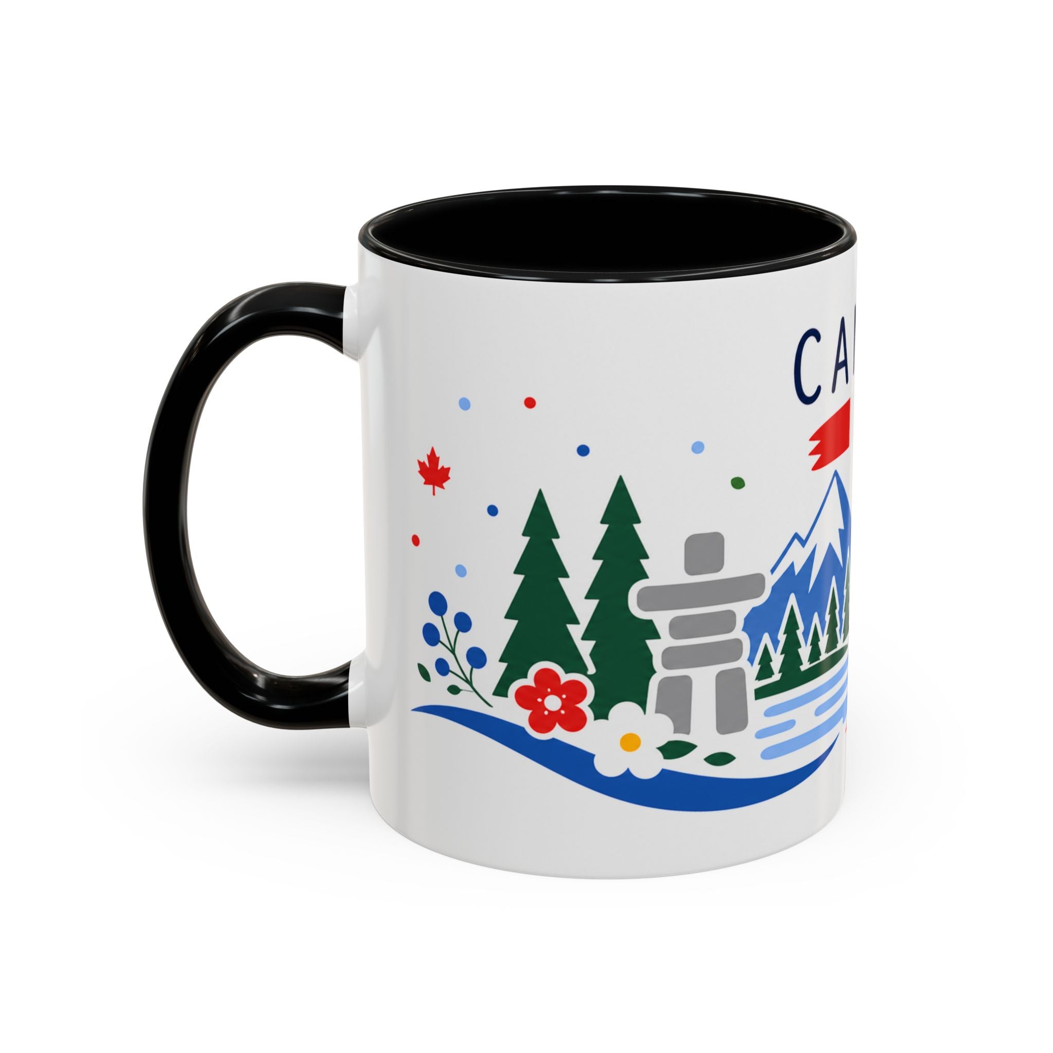 Canada Coffee Mug | Travel Souvenir Accent Mug | Country Gift Ceramic Cup 11oz 15oz
