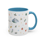 Olympic National Park Christmas Mug | Watercolor Travel Souvenir | Holiday Gift | Accent Ceramic Coffee Cup 11oz 15oz