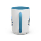 Glacier Bay National Park Coffee Mug | Solid Color Block Park Souvenir | 11oz 15oz Accent Mug