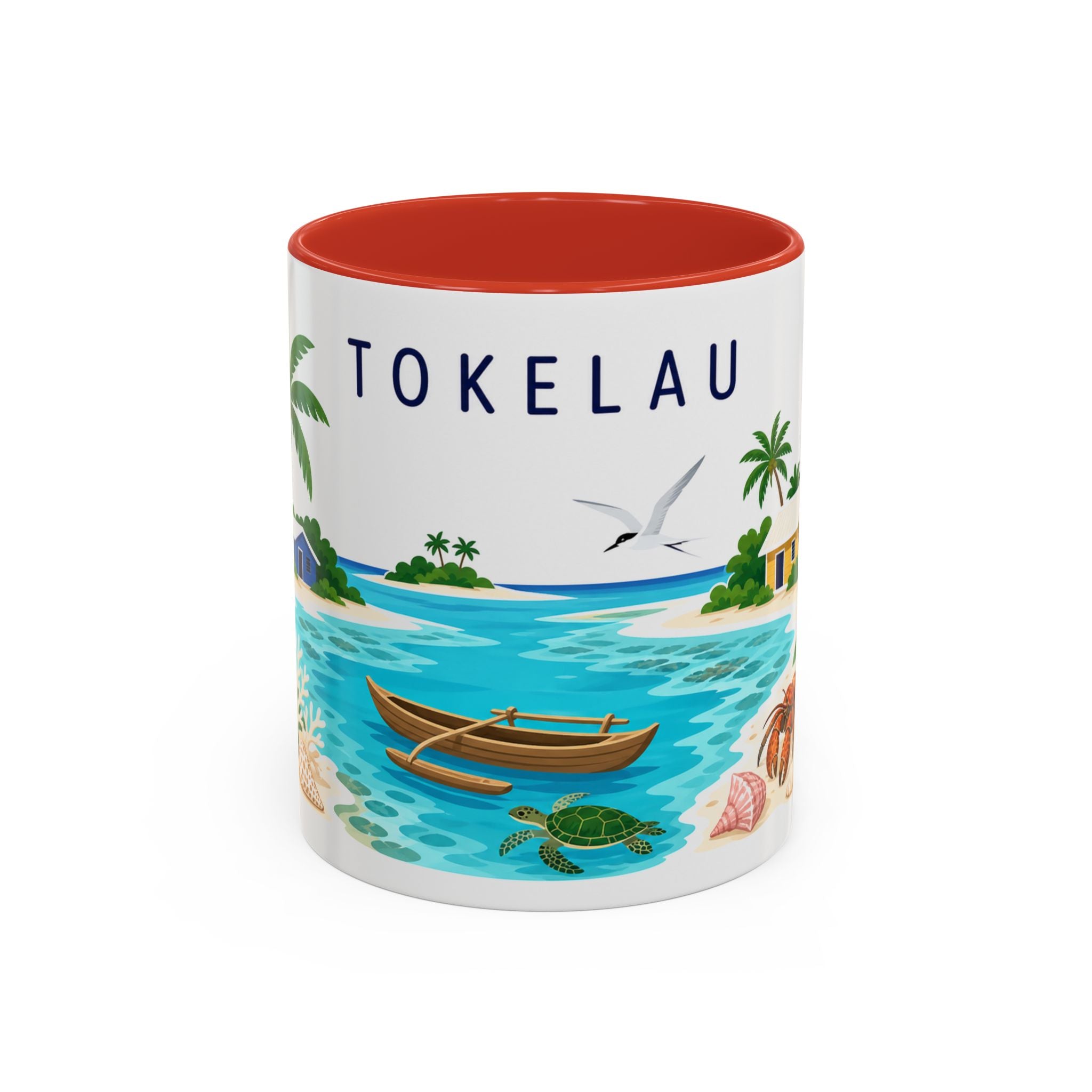 Tokelau Coffee Mug | Travel Souvenir Accent Mug | Country Gift Ceramic Cup 11oz 15oz
