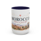 Morocco Home Country Mug | Moving Away Gift | Long Distance Friendship | 11 oz 15 oz Accent Mug