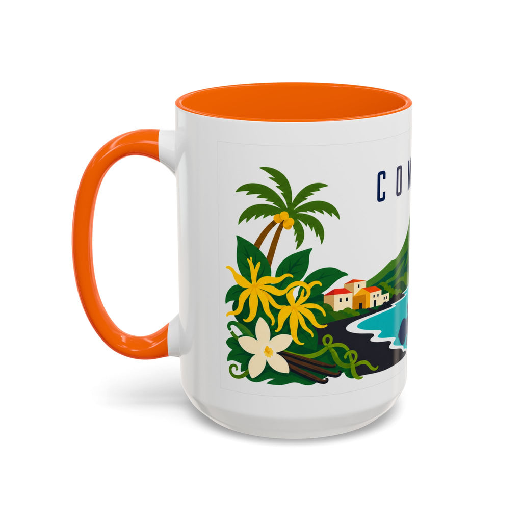 Comoros Coffee Mug | Travel Souvenir Accent Mug | Country Gift Ceramic Cup 11oz 15oz