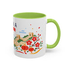 China Coffee Mug | Travel Souvenir Accent Mug | Country Gift Ceramic Cup 11oz 15oz