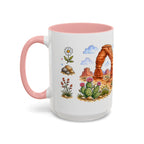 Arches National Park Mug | US Travel Souvenir Accent Coffee Mug | 11oz 15oz Ceramic Cup