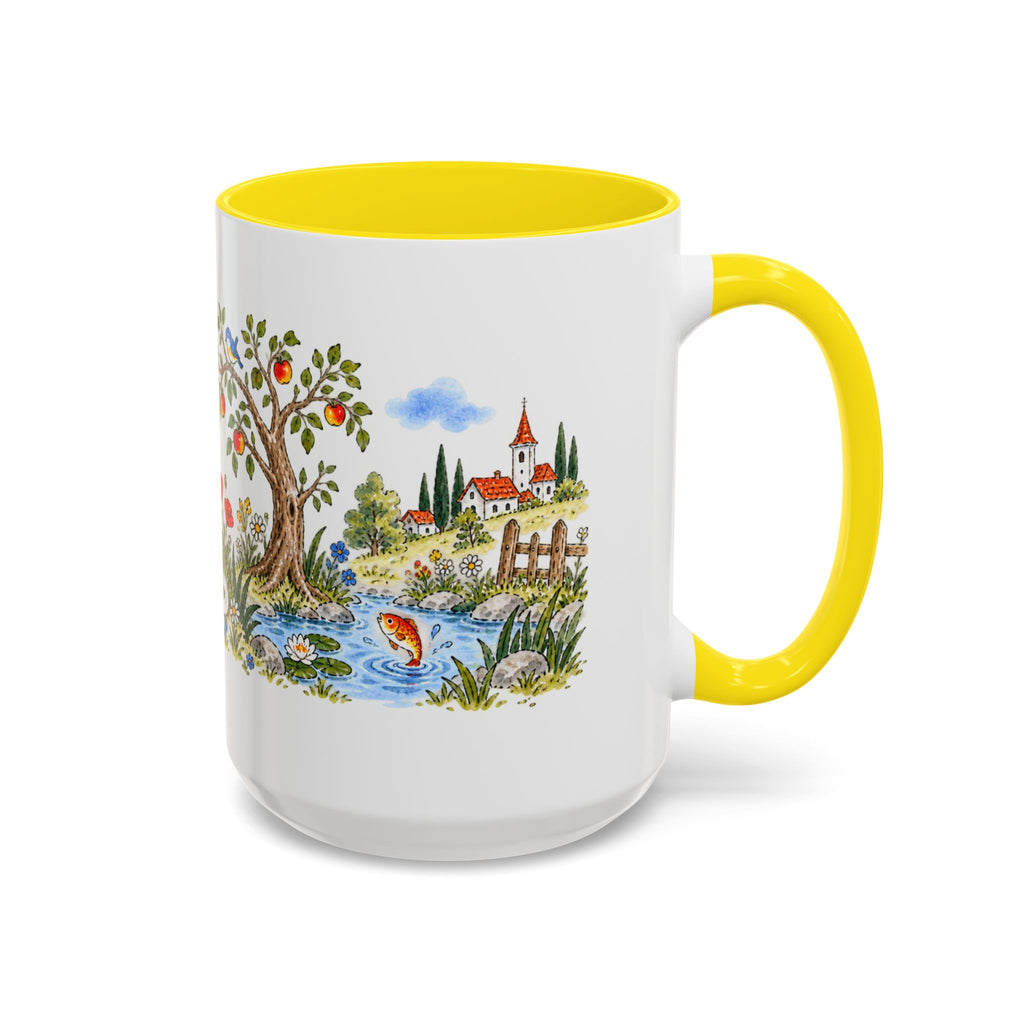 The White Snake Mug | Storybook Fairy Tale Accent Coffee Mug | EveryLegend