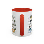 Los Angeles Coffee Mug | California Souvenir City Gift | Accent Color Ceramic 11oz 15oz