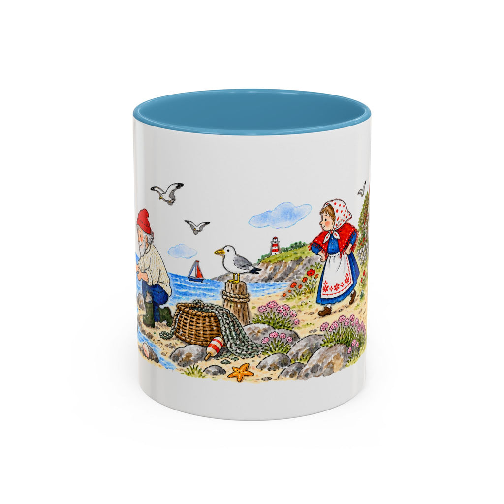 The Fisherman and His Wife Mug | Storybook Fairy Tale Accent Coffee Mug | EveryLegend