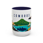 Comoros Coffee Mug | Travel Souvenir Accent Mug | Country Gift Ceramic Cup 11oz 15oz