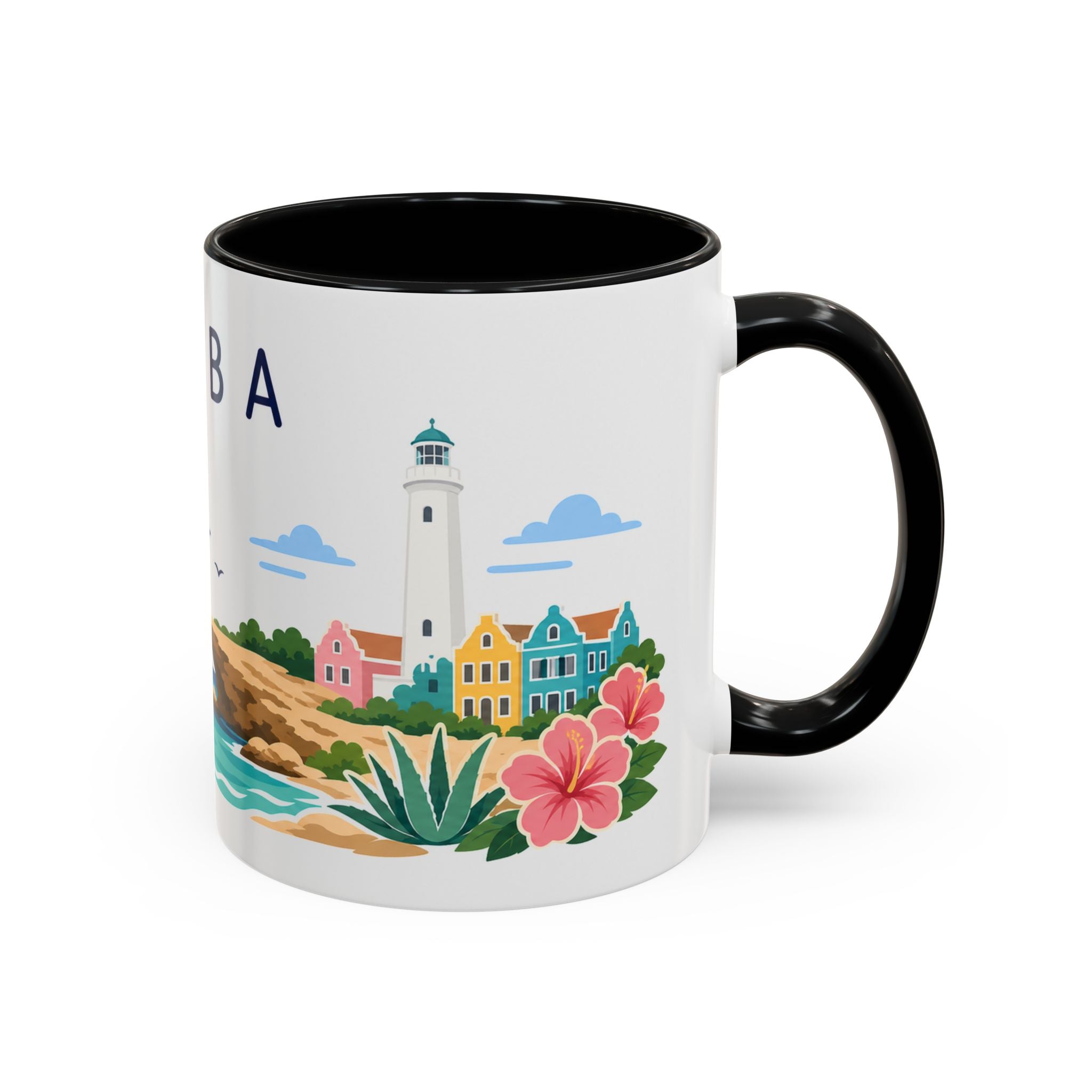 Aruba Coffee Mug | Travel Souvenir Accent Mug | Country Gift Ceramic Cup 11oz 15oz