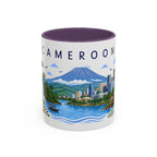Cameroon Coffee Mug | Travel Souvenir Accent Mug | Place Gift Ceramic Cup 11oz 15oz