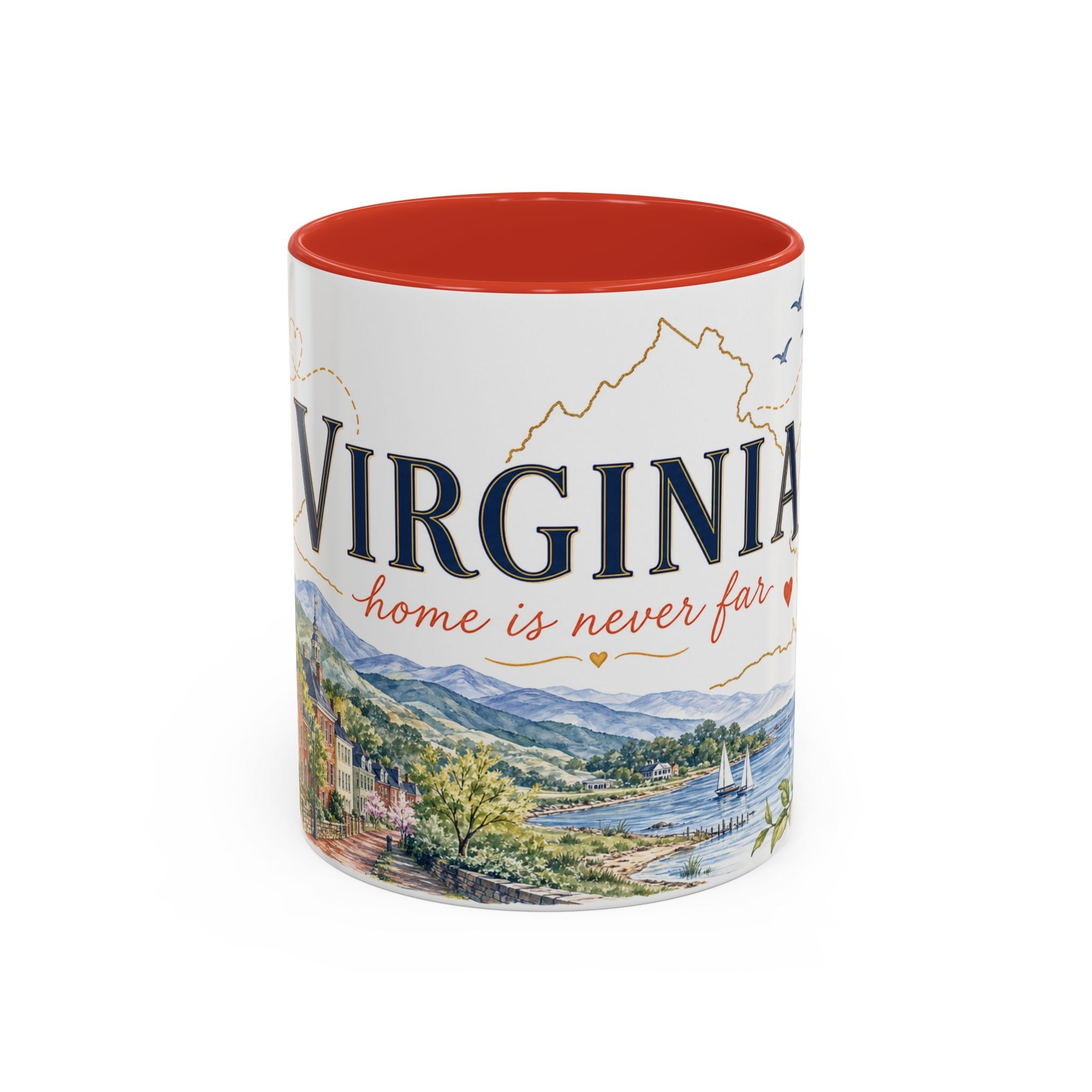 Virginia Home State Mug | Moving Away, Long Distance Friendship Gift Cup