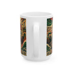 Portugal Soccer Spirit Coffee Mug | Soccer Fan Gift | Ceramic 11oz 15oz Match Day Cup