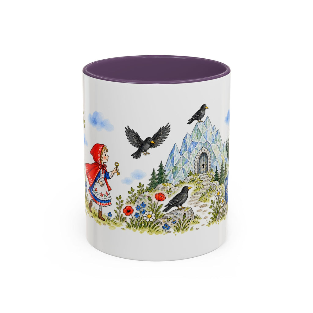 The Seven Ravens Mug | Storybook Fairy Tale Accent Coffee Mug | EveryLegend