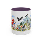 The Seven Ravens Mug | Storybook Fairy Tale Accent Coffee Mug | EveryLegend