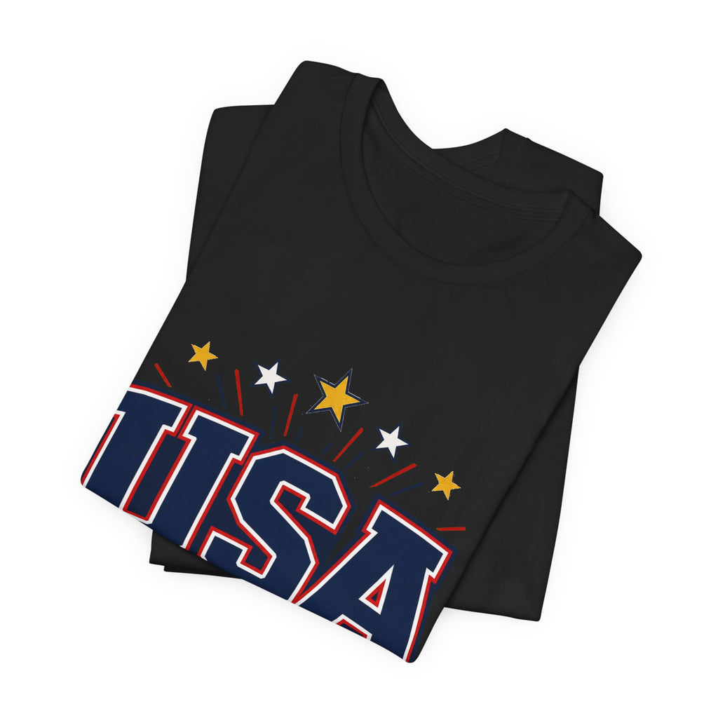 USA Soccer Fan T-Shirt | United States Fan Tee | USA Soccer Supporter Shirt