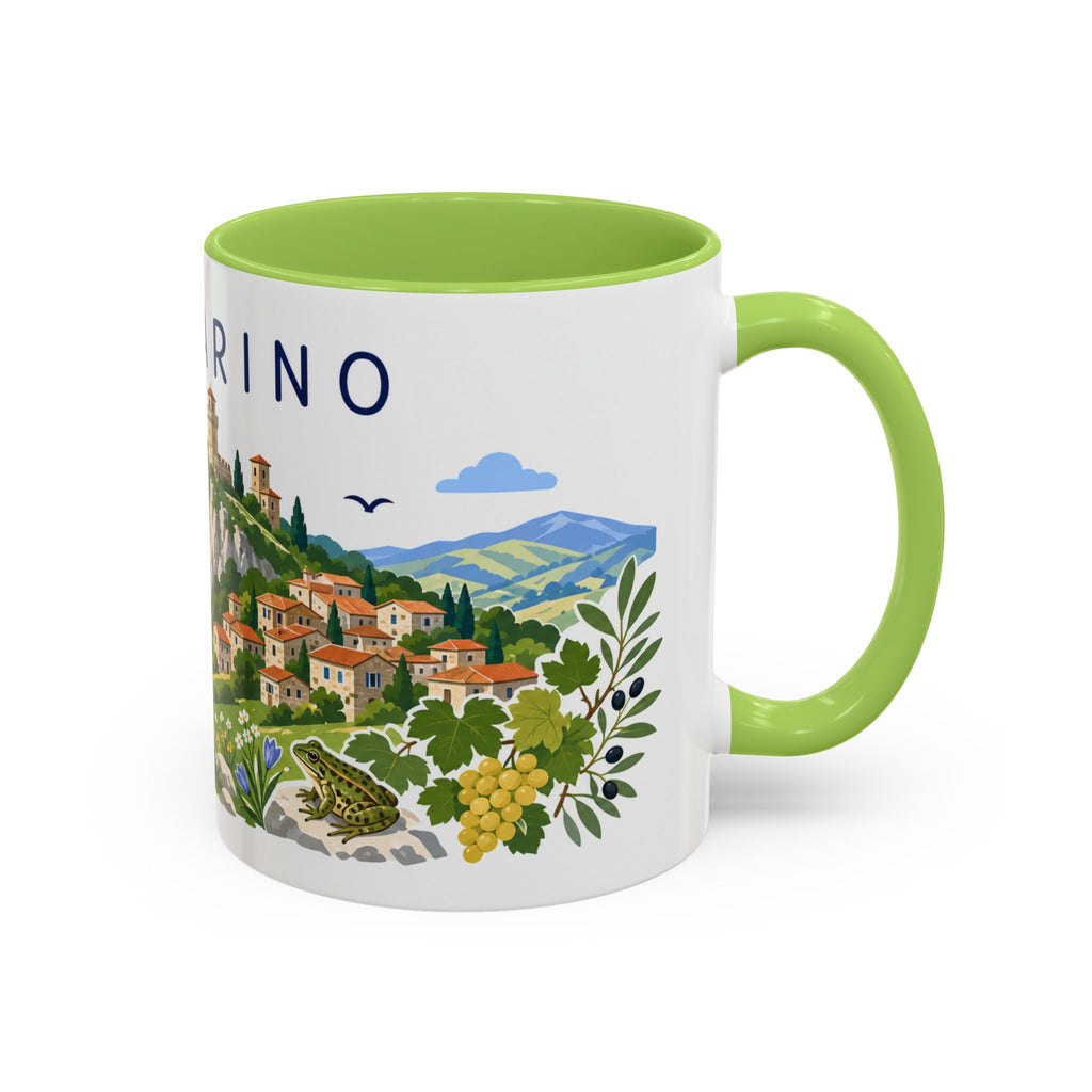 San Marino Coffee Mug | Travel Souvenir Accent Mug | Country Gift Ceramic Cup 11oz 15oz