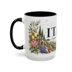 Italy Home Country Mug | Moving Away Gift | Long Distance Friendship | 11 oz 15 oz Accent Mug