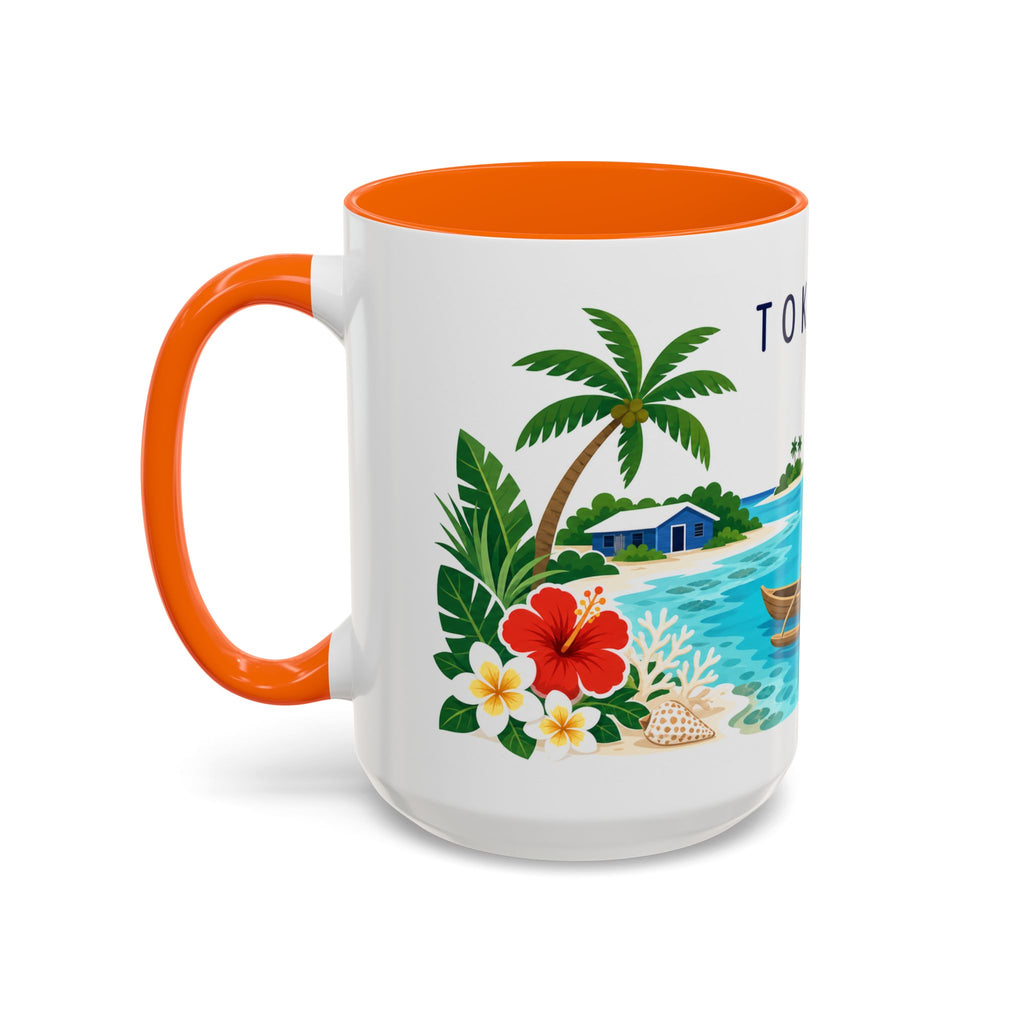 Tokelau Coffee Mug | Travel Souvenir Accent Mug | Country Gift Ceramic Cup 11oz 15oz