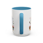 Kaysersberg Illustrated Travel Mug | France Souvenir Accent Coffee Mug | 11oz 15oz Ceramic Cup