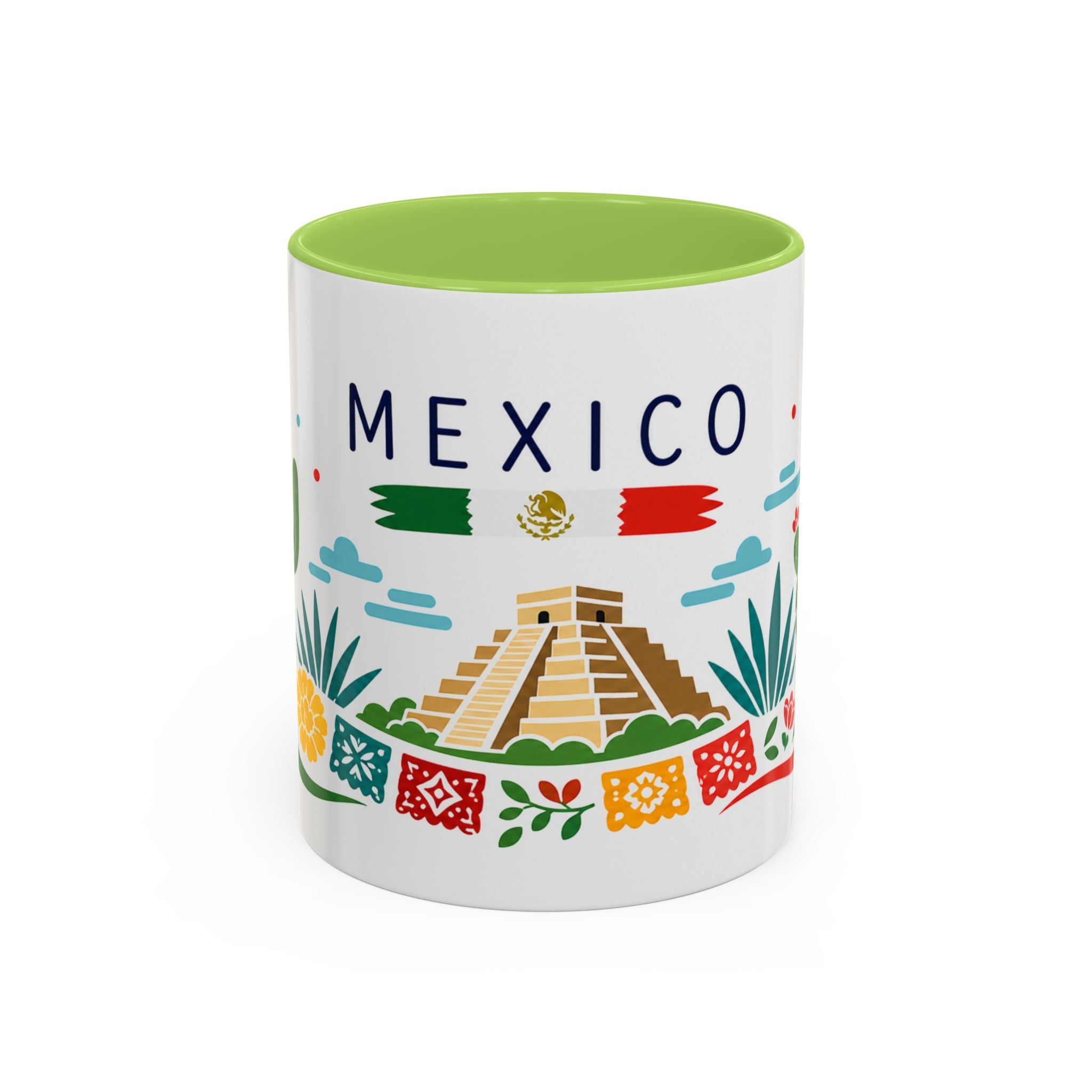 Mexico Coffee Mug | Travel Souvenir Accent Mug | Country Gift Ceramic Cup 11oz 15oz