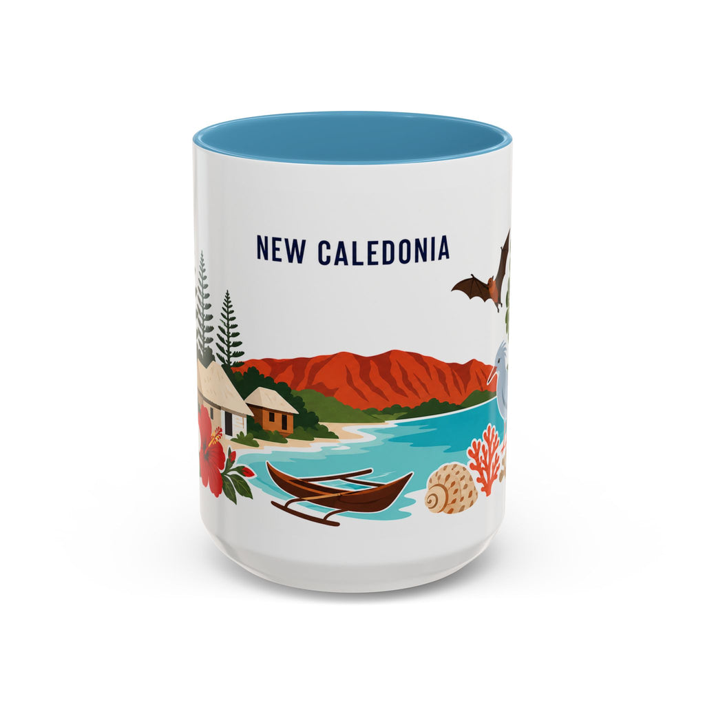 New Caledonia Coffee Mug | Travel Souvenir Accent Mug | Country Gift Ceramic Cup 11oz 15oz