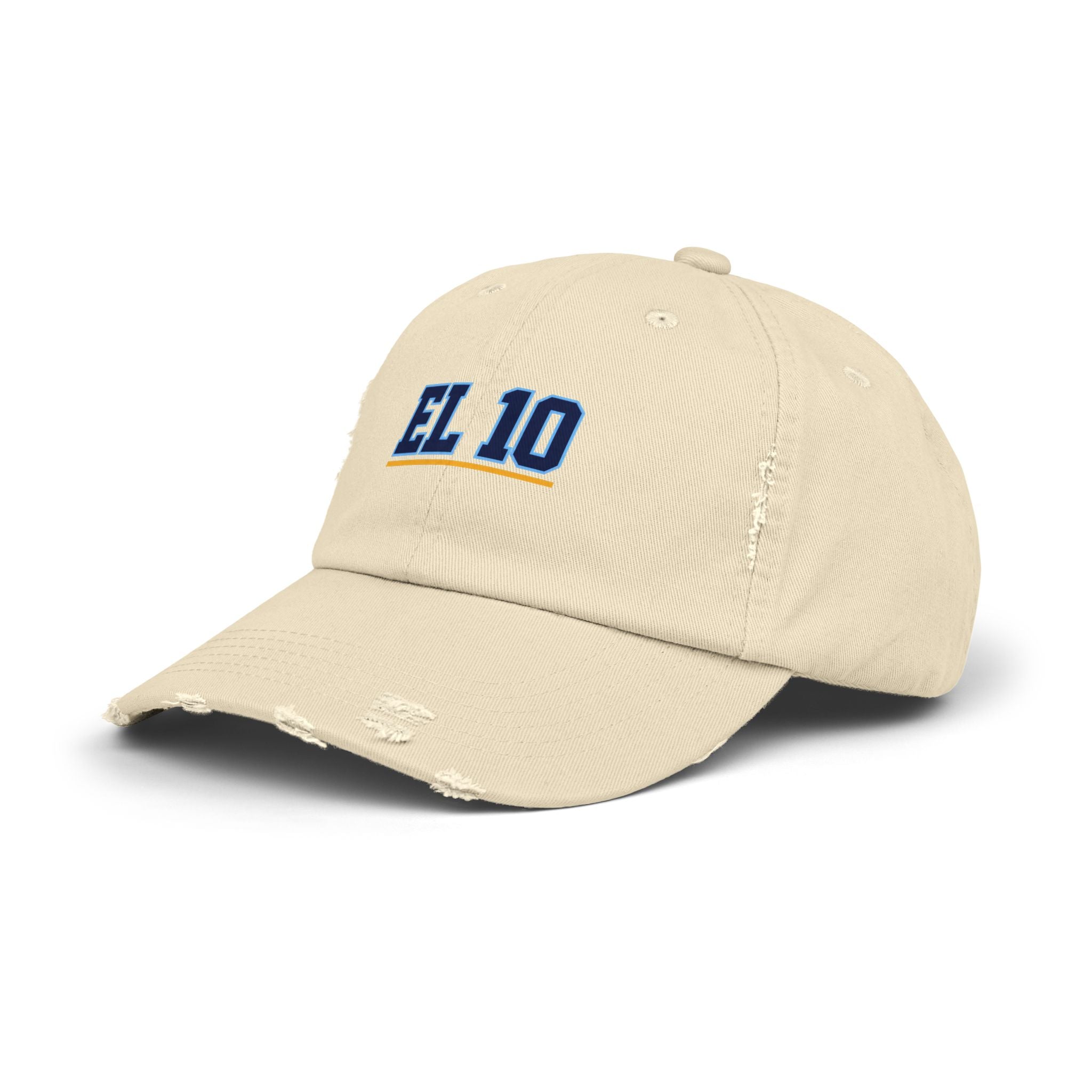 Minimal El 10 Soccer Hat | Argentina Fan Cap | El 10 Soccer Supporter Cap