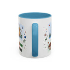Dubai Coffee Mug | Postage Stamp Collage Mug | Travel Souvenir Accent Cup 11oz 15oz