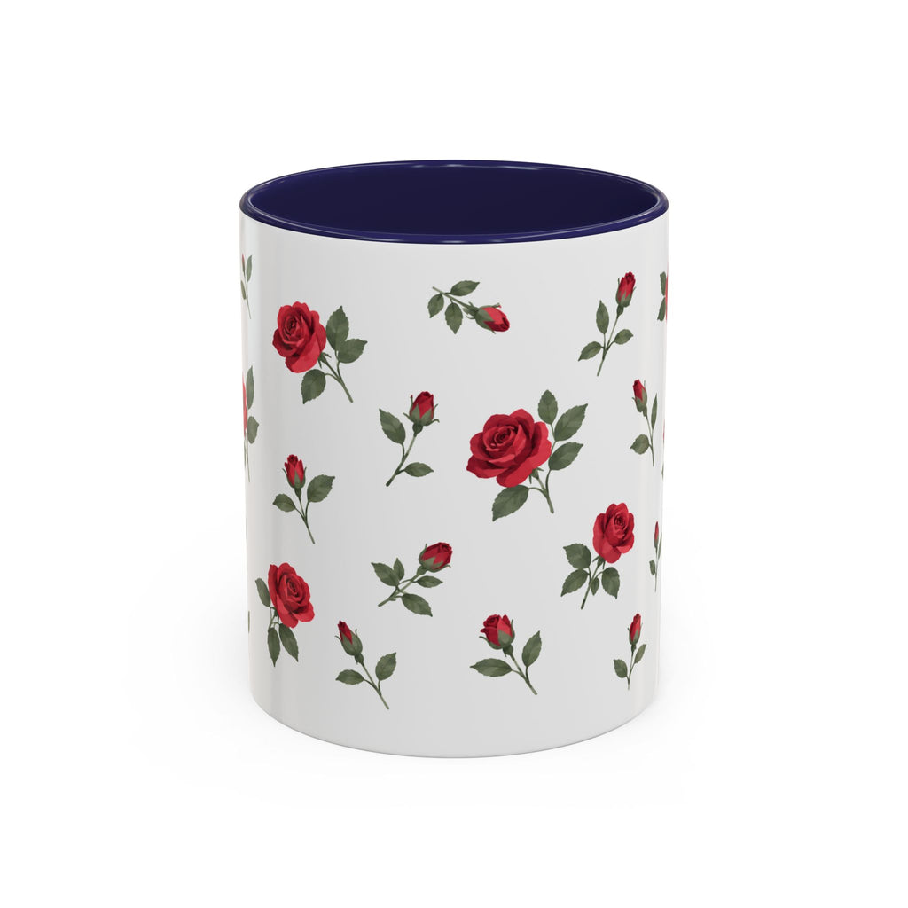 Oklahoma Oklahoma Rose Mug, State Flower Floral Coffee Cup, 11oz Botanical Gift
