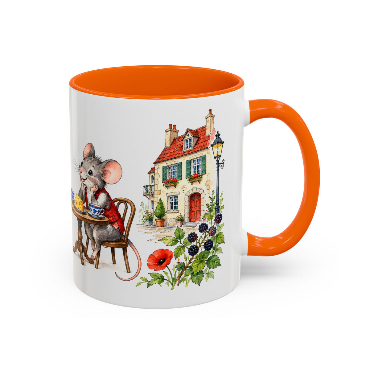 Town Mouse Country Mouse Mug | Storybook Tea Time Ceramic Mug (11oz/15oz)