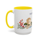 Thessaloniki Coffee Mug | Greece Travel Souvenir | Porcelain Decal City Gift | 11oz 15oz Accent Mug