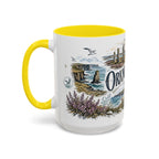 Orkney Islands Mug, Scotland Travel Souvenir, Bucket List Gift, Accent Ceramic Coffee Mug 11oz 15oz