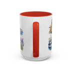 Marseille Illustrated Travel Mug | City Souvenir Accent Coffee Mug | 11oz 15oz Ceramic Cup