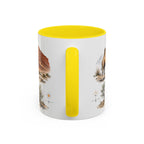 Gobi Desert Mug, Mongolia Travel Souvenir, Bucket List Gift, Accent Ceramic Coffee Mug 11oz 15oz