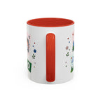 Seattle Coffee Mug | Postage Stamp Collage Mug | Travel Souvenir Accent Cup 11oz 15oz