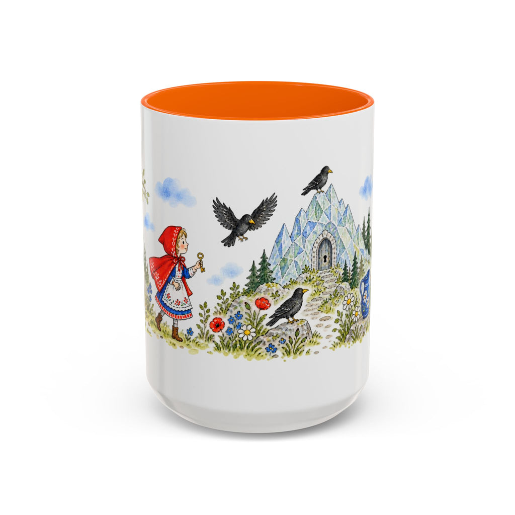 The Seven Ravens Mug | Storybook Fairy Tale Accent Coffee Mug | EveryLegend