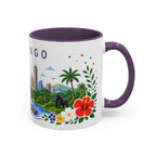 DR Congo Coffee Mug | Travel Souvenir Accent Mug | Place Gift Ceramic Cup 11oz 15oz