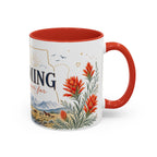 Wyoming Home State Mug | Moving Away Gift | Long Distance Friendship Coffee Cup | 11oz 15oz Accent Mug