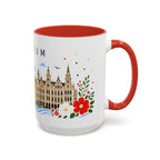 Belgium Coffee Mug | Travel Souvenir Accent Mug | Place Gift Ceramic Cup 11oz 15oz