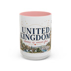 United Kingdom Home Country Mug | Moving Away Gift | Long Distance Friendship | 11 oz 15 oz Accent Mug