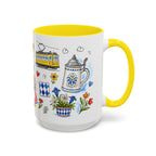 Munich Travel Mug | European City Souvenir Accent Coffee Mug | 11oz 15oz Ceramic Cup