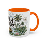 Kerala Backwaters Coffee Mug | Travel Destination Souvenir Gift | Accent Color Ceramic 11oz 15oz