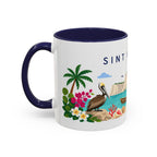 Sint Maarten Coffee Mug | Travel Souvenir Accent Mug | Country Gift Ceramic Cup 11oz 15oz