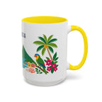 Saint Lucia Coffee Mug | Travel Souvenir Accent Mug | Country Gift Ceramic Cup 11oz 15oz