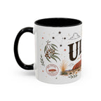 Uluru Coffee Mug | Travel Destination Souvenir Gift | Accent Color Ceramic 11oz 15oz