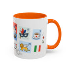 Venice Coffee Mug | Postage Stamp Collage Mug | Travel Souvenir Accent Cup 11oz 15oz
