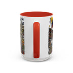 Colombia Soccer Coffee Mug | World Cup Fan Gift | Accent Color Ceramic 11oz 15oz Match Day Cup