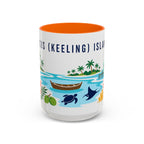 Cocos (Keeling) Islands Coffee Mug | Travel Souvenir Accent Mug | Country Gift Ceramic Cup 11oz 15oz