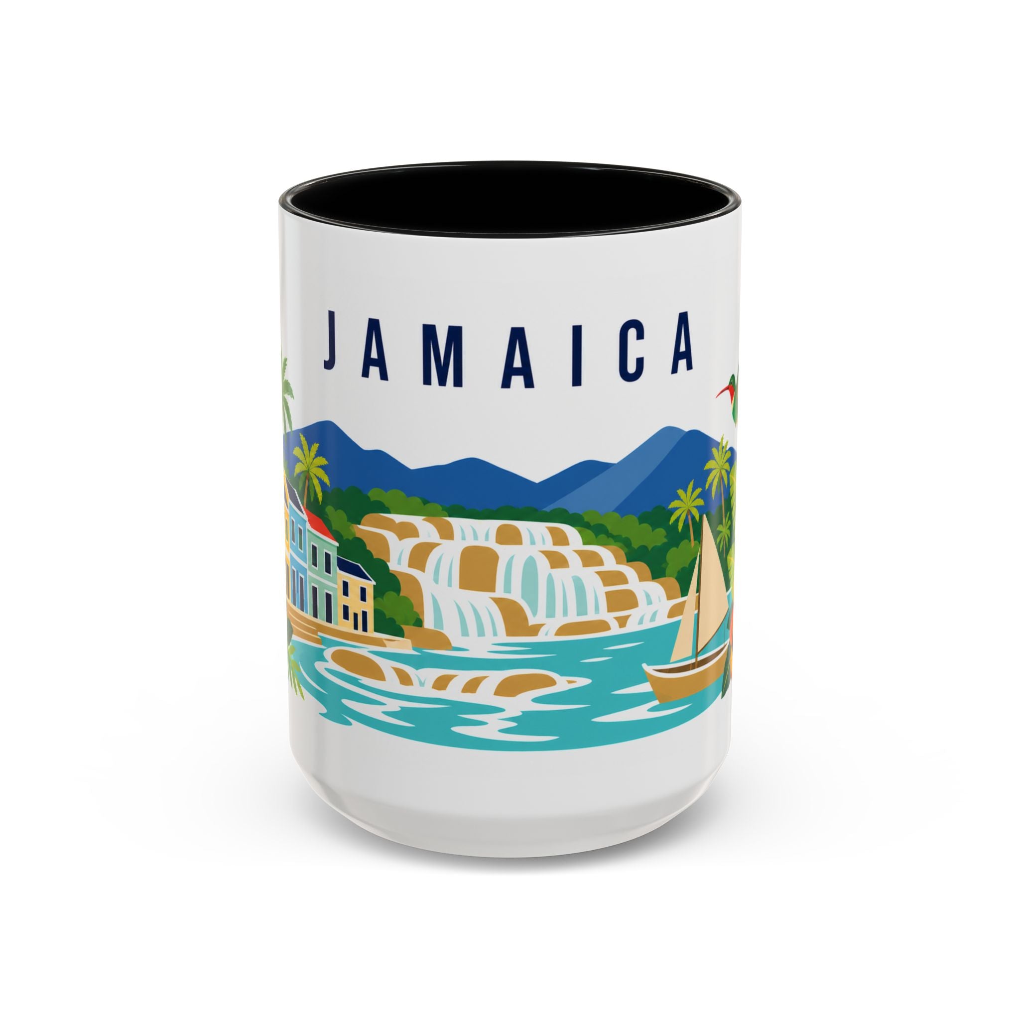 Jamaica Coffee Mug | Travel Souvenir Accent Mug | Country Gift Ceramic Cup 11oz 15oz