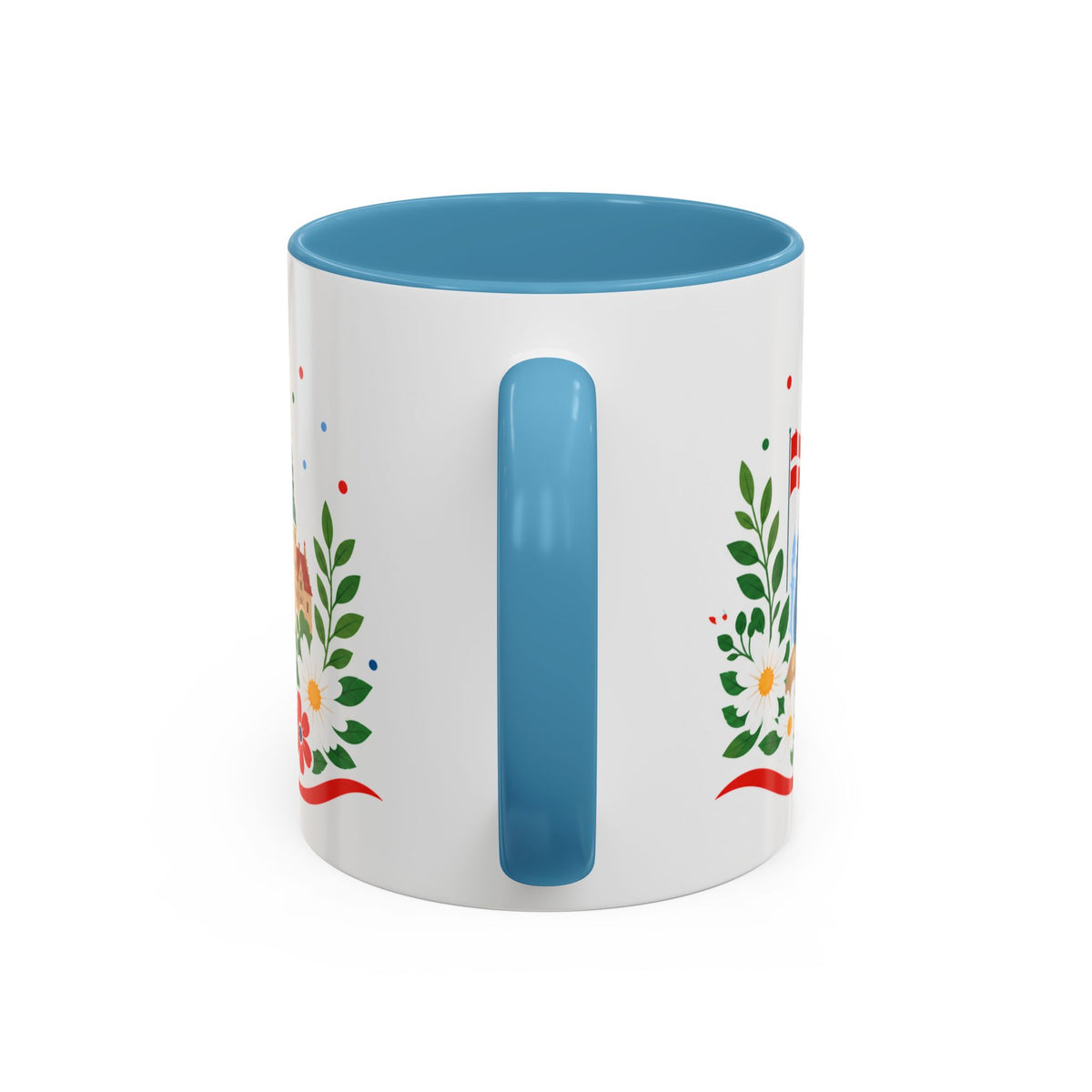 Denmark Coffee Mug | Travel Souvenir Accent Mug | Country Gift Ceramic Cup 11oz 15oz