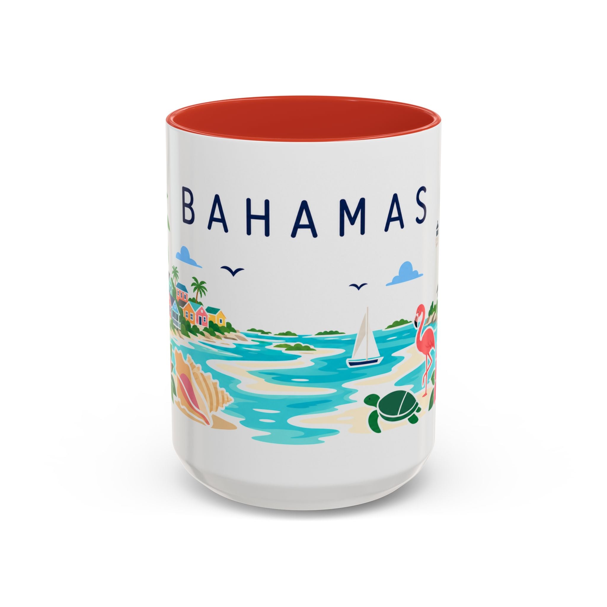 Bahamas Coffee Mug | Travel Souvenir Accent Mug | Country Gift Ceramic Cup 11oz 15oz